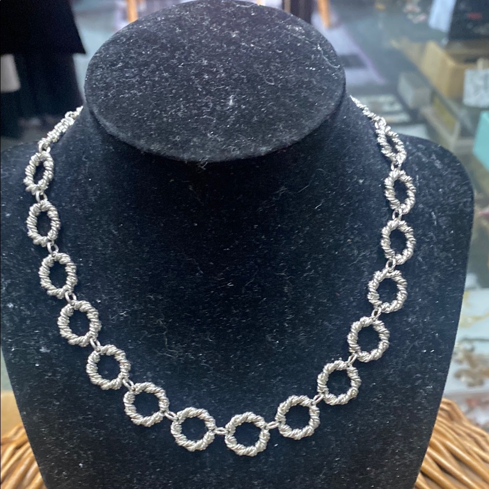 Elegant Silver Necklace